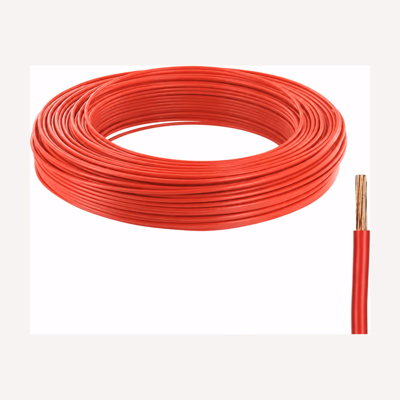 Câble U500 rigide 1.5MM rouge — Visuel indicatif