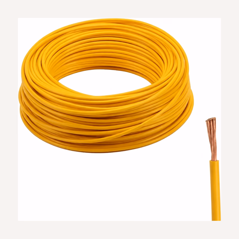 Câble U500 rigide 2.5MM vrte-jaune — Visuel indicatif